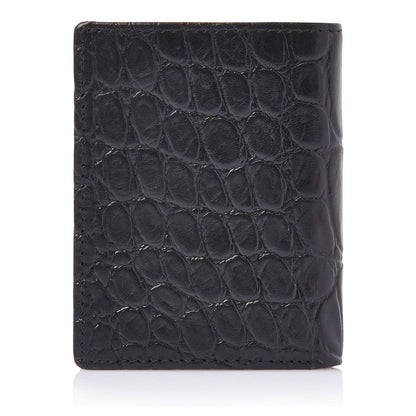 Castelijn & Beerens Croco Mini Wallet - voor 10 pasjes - met RFID bescherming - zwart