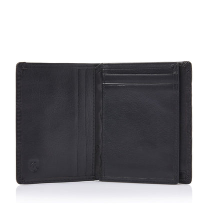 Castelijn & Beerens Croco Mini Wallet - voor 10 pasjes - met RFID bescherming - zwart