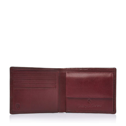 Castelijn & Beerens Croco Billfold - voor 8 pasjes - met RFID bescherming - rood