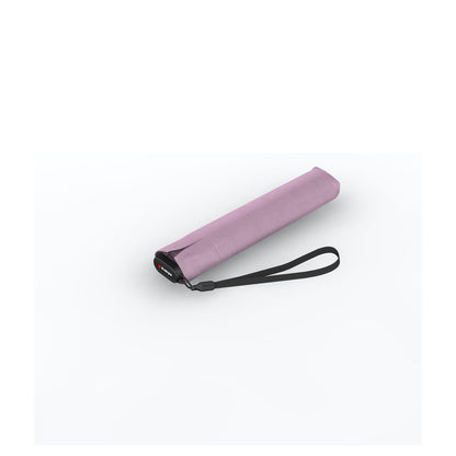 Knirps US.050 Ultra Light Slim Parpalu - met UV-bescherming - rose with black coating