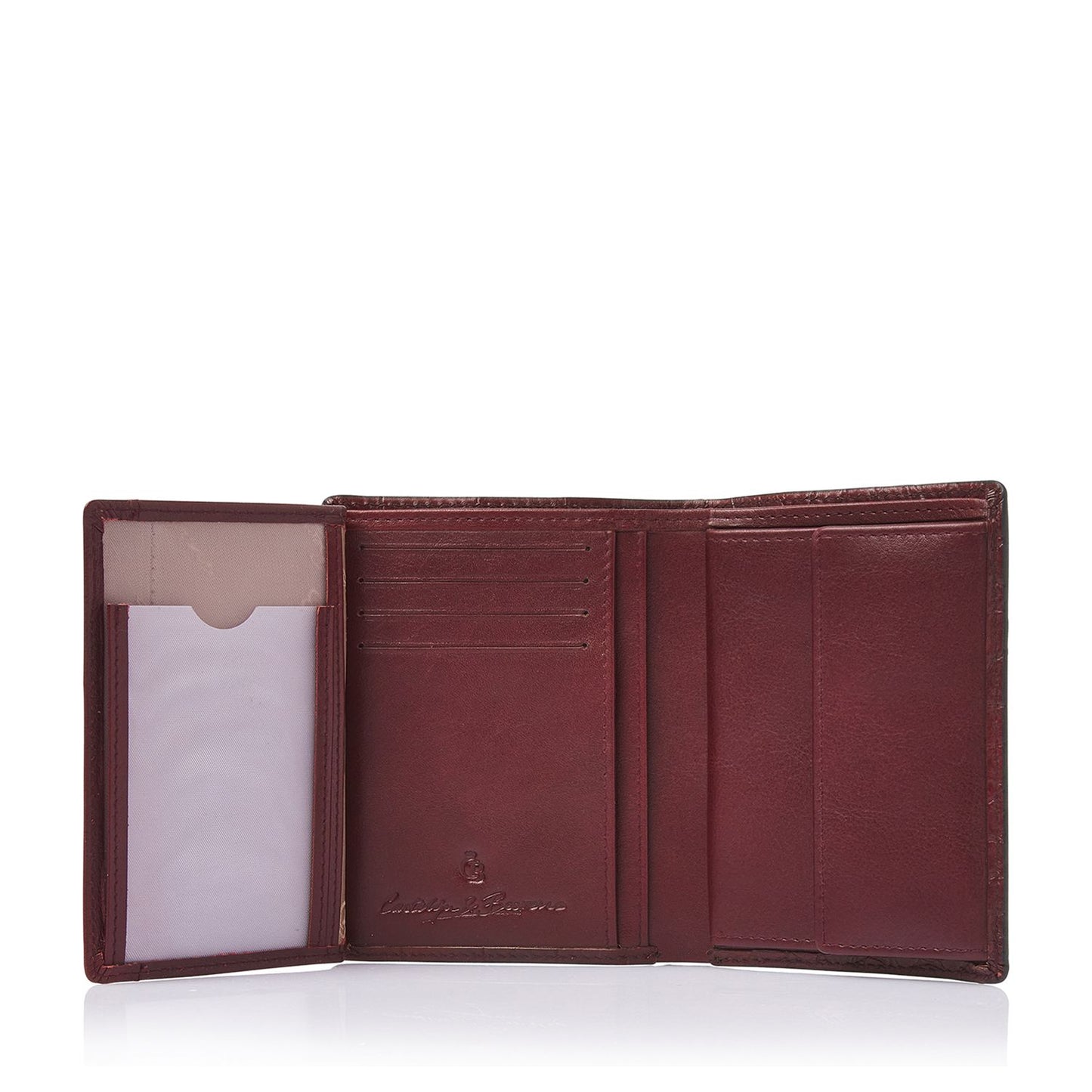 Castelijn & Beerens Croco Billfold - voor 9 pasjes - met RFID bescherming - rood