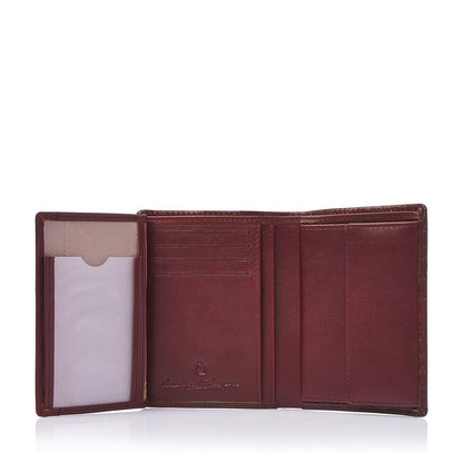 Castelijn & Beerens Croco Billfold - voor 9 pasjes - met RFID bescherming - rood