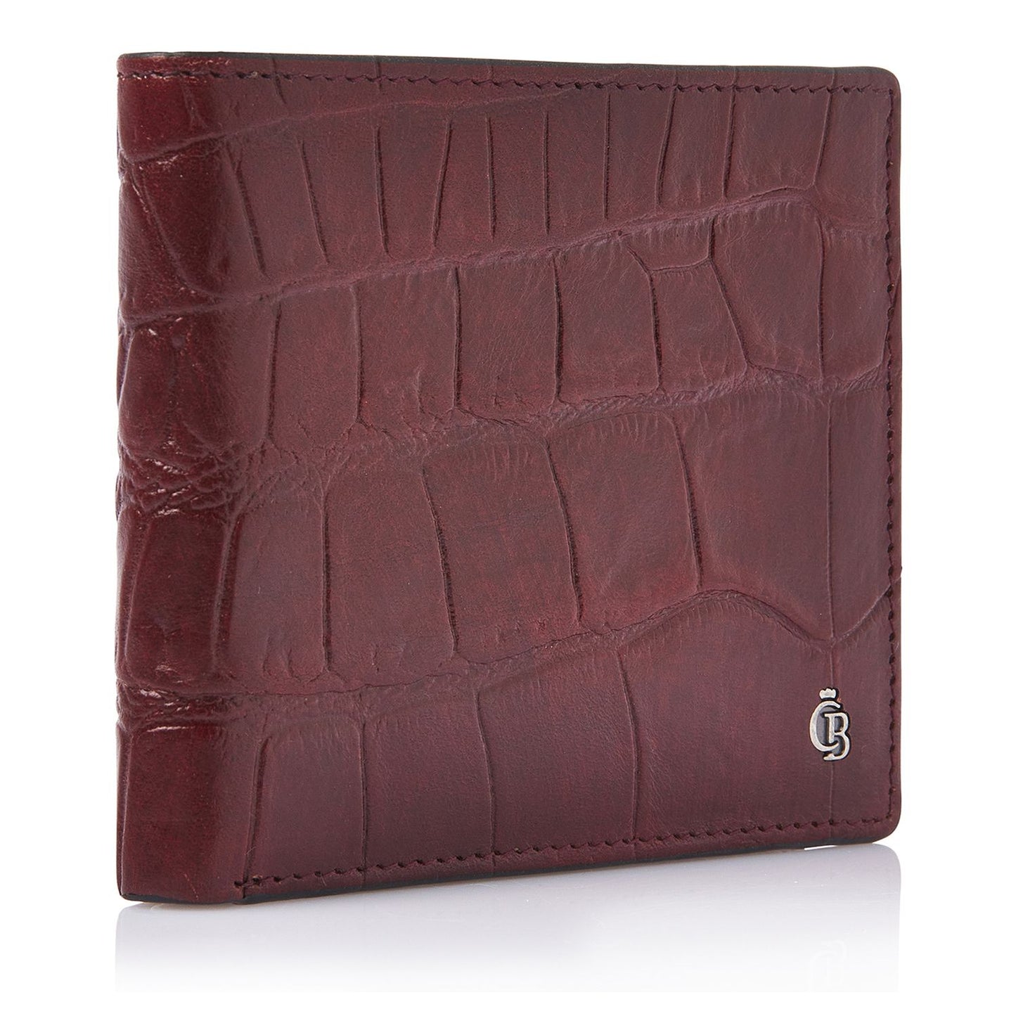 Castelijn & Beerens Croco Billfold - voor 8 pasjes - met RFID bescherming - rood