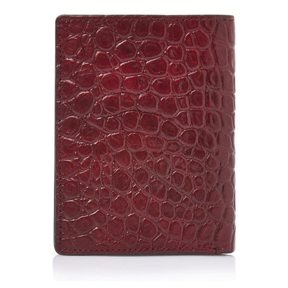 Castelijn & Beerens Croco Billfold - voor 9 pasjes - met RFID bescherming - rood
