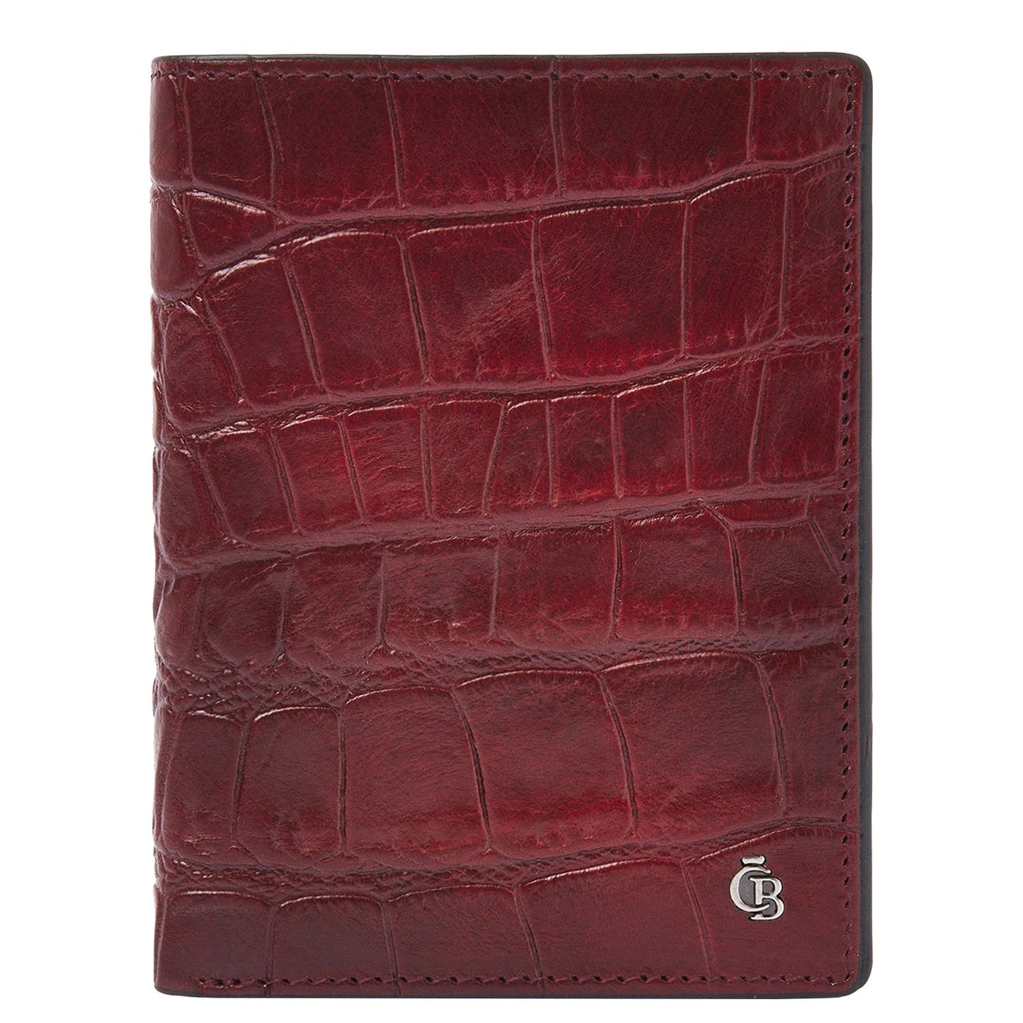 Castelijn & Beerens Croco Billfold - voor 9 pasjes - met RFID bescherming - rood