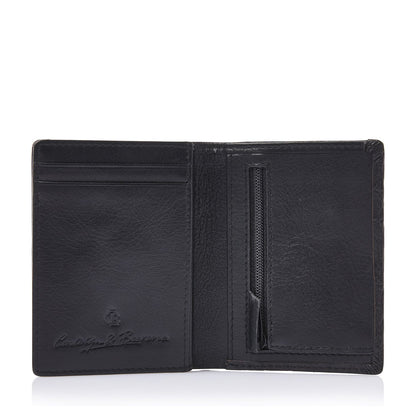 Castelijn & Beerens Croco Mini Wallet - voor 10 pasjes - met RFID bescherming - zwart