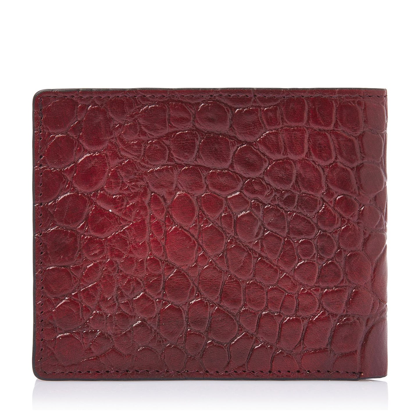 Castelijn & Beerens Croco Billfold - voor 8 pasjes - met RFID bescherming - rood