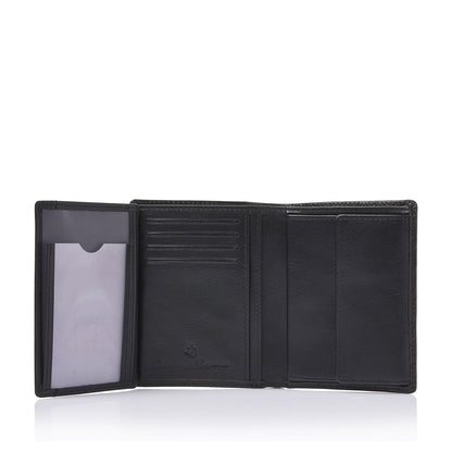 Castelijn & Beerens Croco Billfold - voor 9 pasjes - met RFID bescherming - zwart