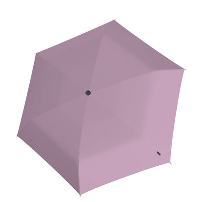 Knirps US.050 Ultra Light Slim Parpalu - met UV-bescherming - rose with black coating