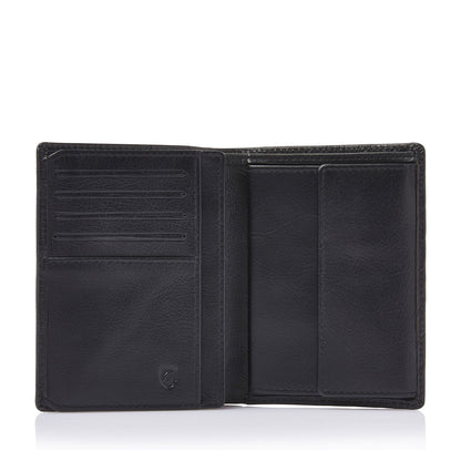Castelijn & Beerens Croco Billfold - voor 9 pasjes - met RFID bescherming - zwart