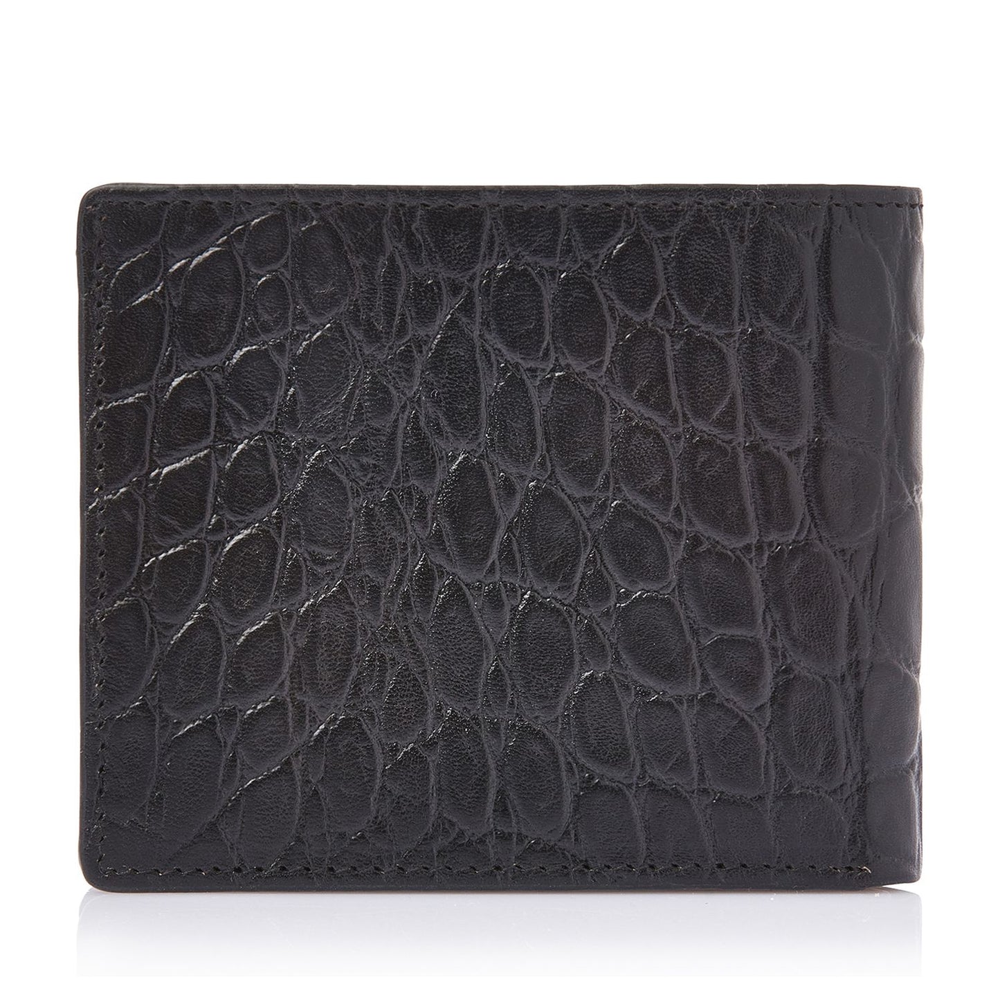 Castelijn & Beerens Croco Billfold - voor 8 pasjes - met RFID bescherming - zwart