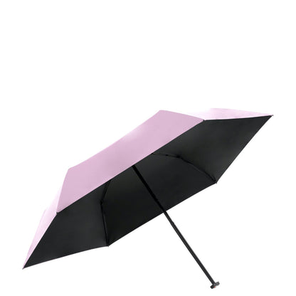 Knirps US.050 Ultra Light Slim Parpalu - met UV-bescherming - rose with black coating