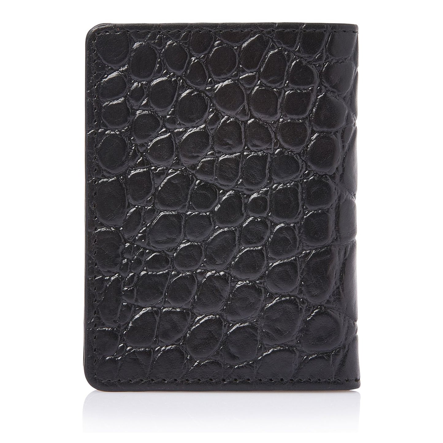 Castelijn & Beerens Croco Creditcard Etui - voor 6 pasjes - met RFID bescherming - zwart