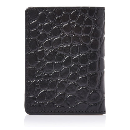 Castelijn & Beerens Croco Creditcard Etui - voor 6 pasjes - met RFID bescherming - zwart