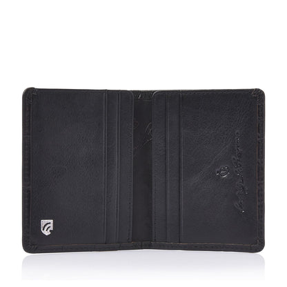Castelijn & Beerens Croco Creditcard Etui - voor 6 pasjes - met RFID bescherming - zwart