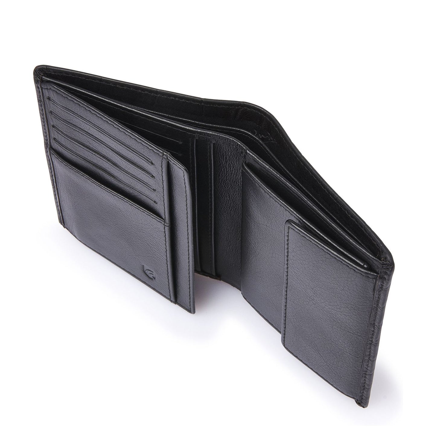 Castelijn & Beerens Croco Billfold - voor 9 pasjes - met RFID bescherming - zwart