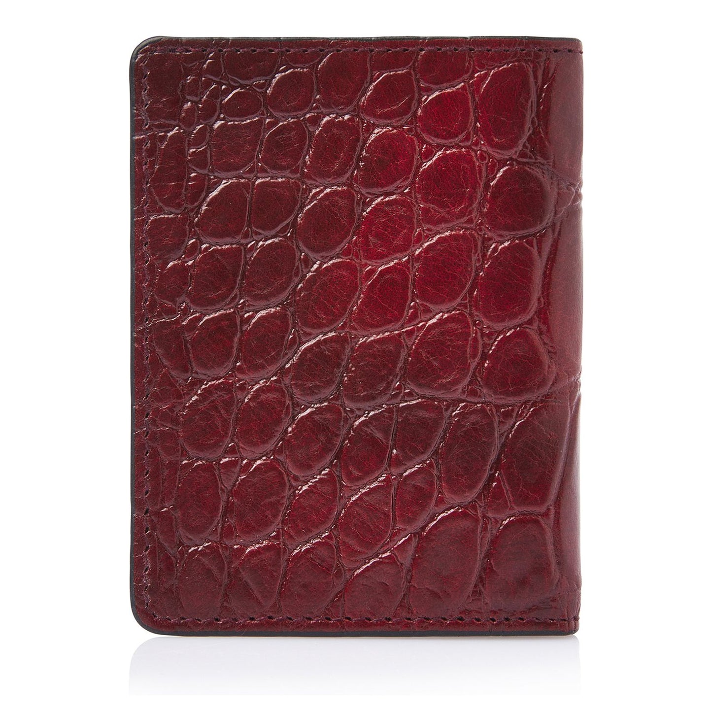 Castelijn & Beerens Croco Creditcard Etui - voor 6 pasjes - met RFID bescherming - rood