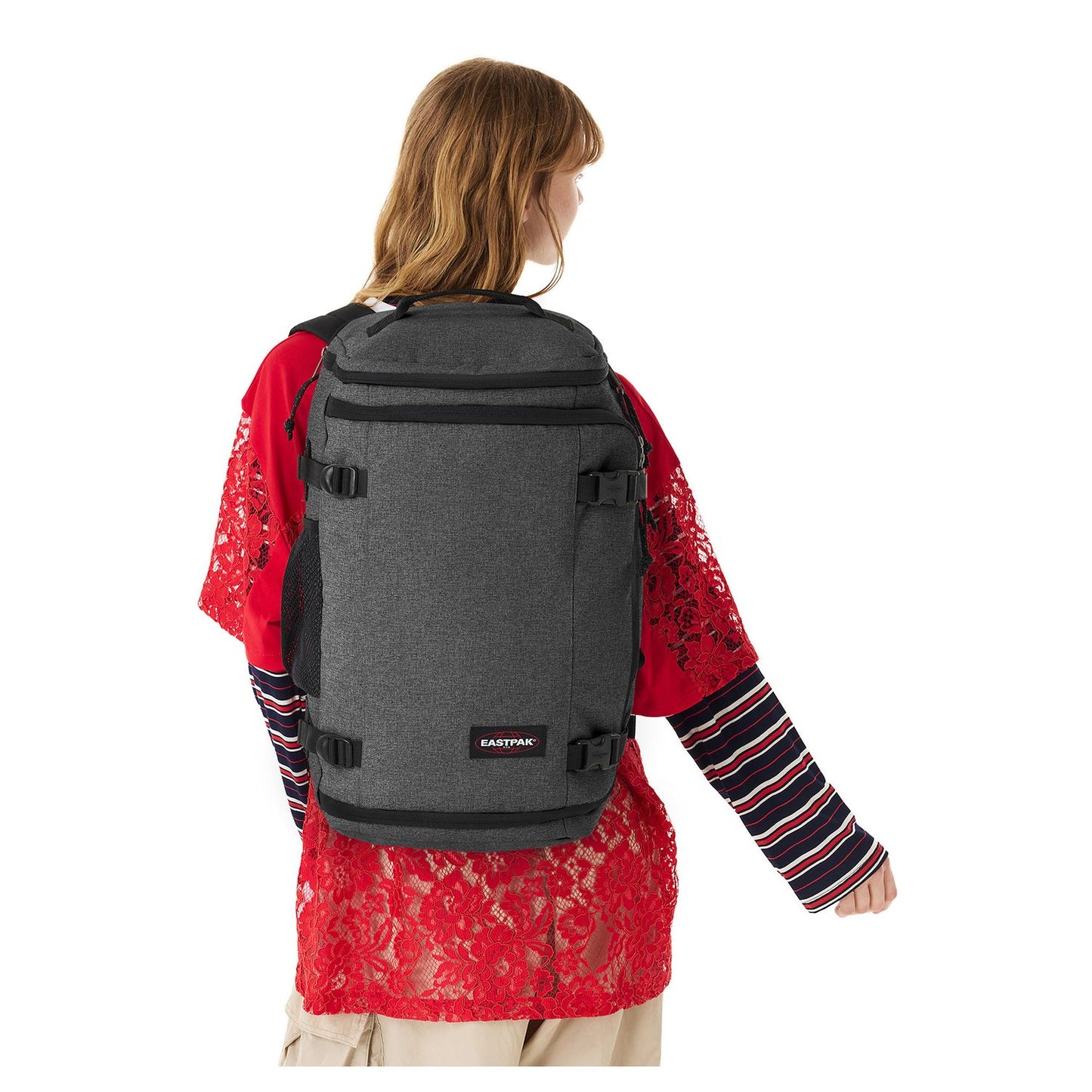 Eastpak Carry Pack Weekendtas - 17" laptopvak - black denim