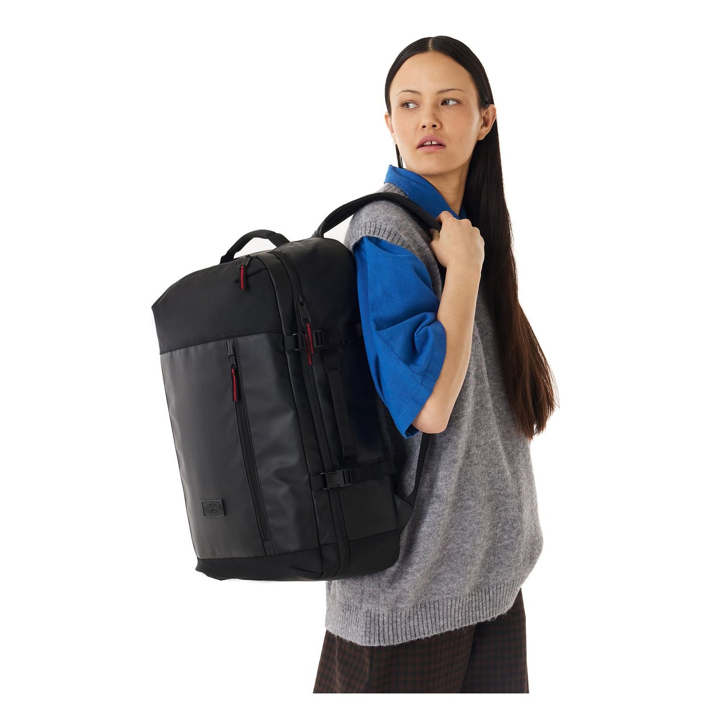 Eastpak Travelpack Cnnct Handbagage Rugzak top black