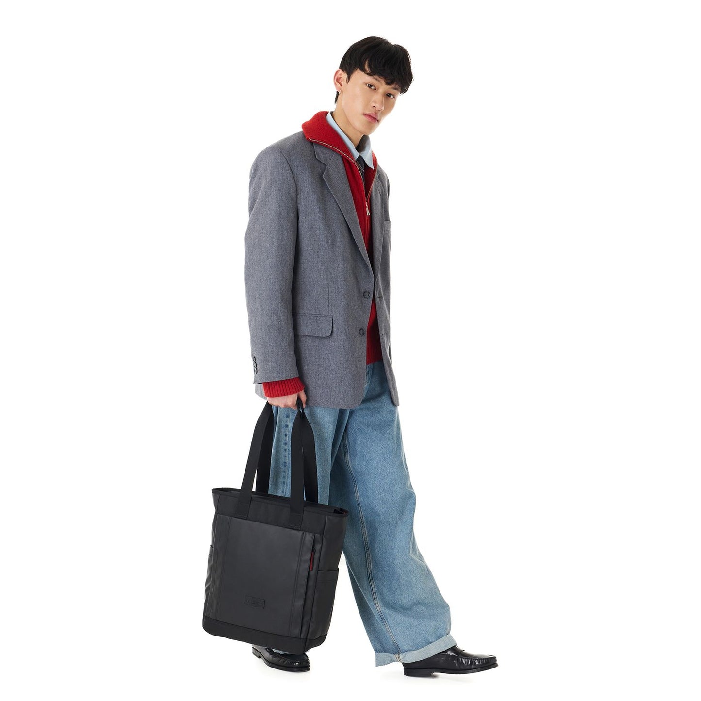 Eastpak Cnnct Shopper Handbagage Reistas 40 cm - 21 liter - 40x32x13 cm - top black