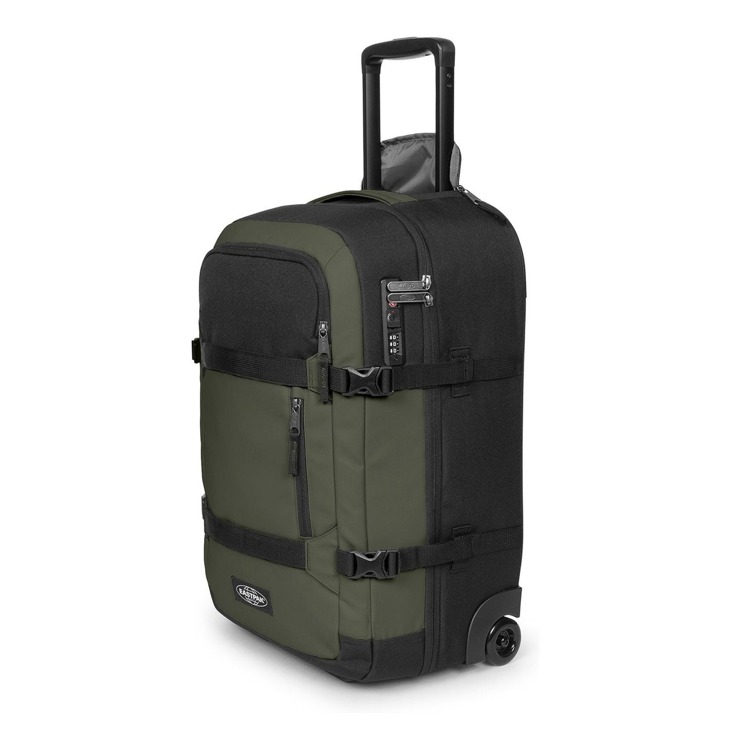 Eastpak Transit'r Pro S Handbagage Reistas 2 Wielen 56 cm - 44 liter - 56x36x23 cm - khaki pro coated
