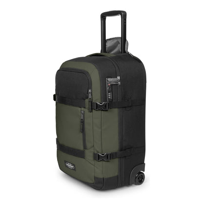 Eastpak Transit'r Pro S Handbagage Reistas 2 Wielen 56 cm - 44 liter - 56x36x23 cm - khaki pro coated