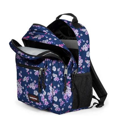 Eastpak Morius Rugzak School - 15" laptopvak - floral bloom navy