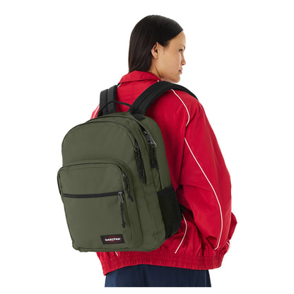 Eastpak Morius Rugzak School - 15" laptopvak - dark khaki