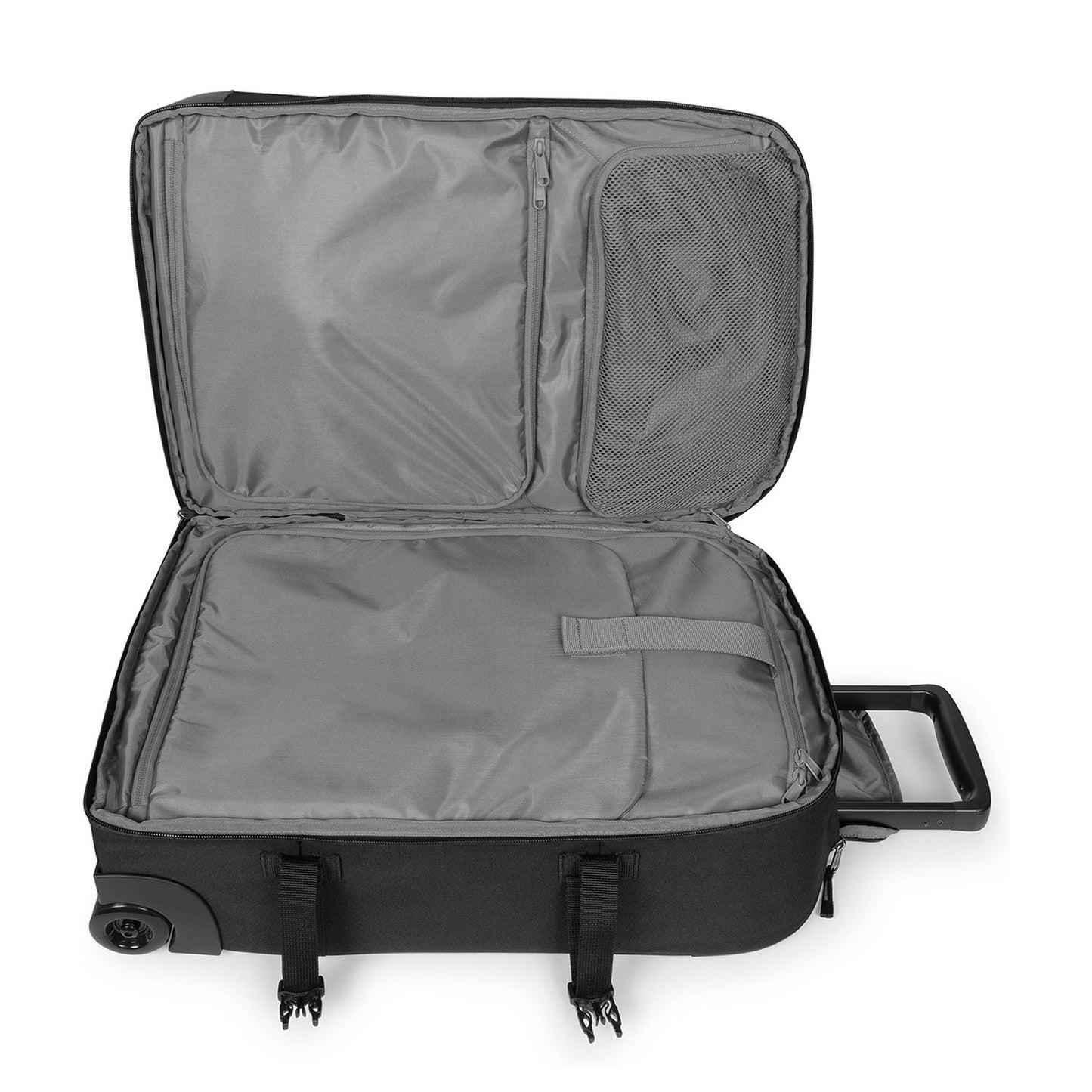 Eastpak Transit'r Pro S Handbagage Reistas 2 Wielen 56 cm - 44 liter - 56x36x23 cm - black pro coated