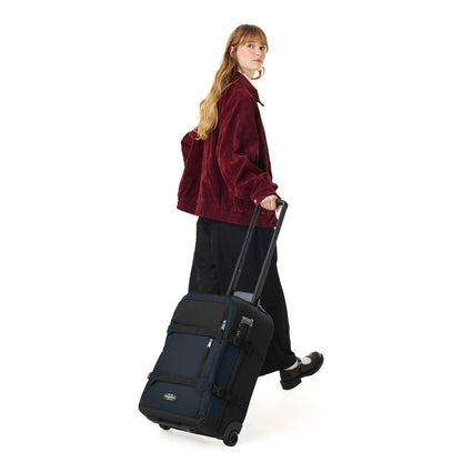 Eastpak Transit'r Pro S Handbagage Reistas 2 Wielen 56 cm - 44 liter - 56x36x23 cm - navy pro coated