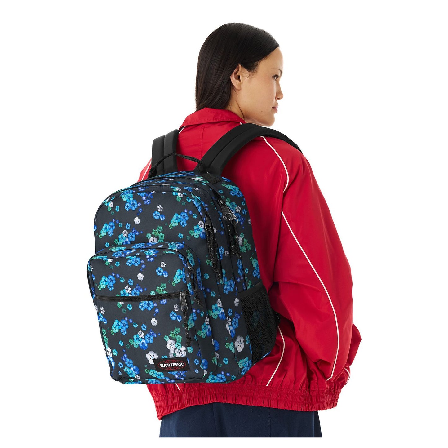 Eastpak Morius Rugzak School - 15" laptopvak - floral bloom black