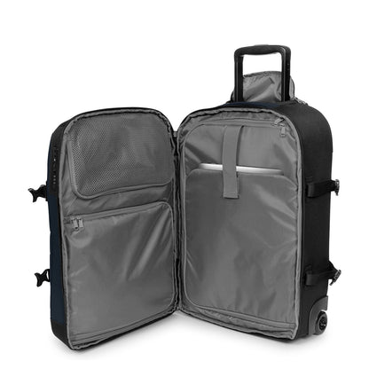 Eastpak Transit'r Pro S Handbagage Reistas 2 Wielen 56 cm - 44 liter - 56x36x23 cm - navy pro coated