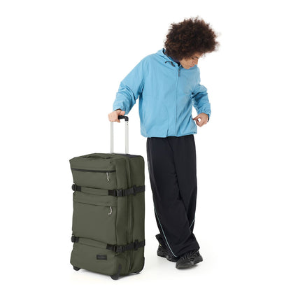 Eastpak Transit'r Plus L Reistas 2 Wielen 80 cm - Tarpaulin - 105 liter - 80x44x33 cm - tarp forest