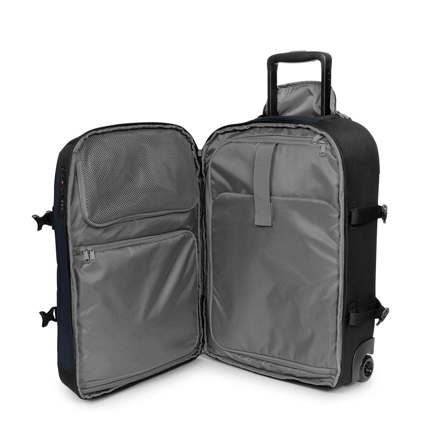 Eastpak Transit'r Pro S Handbagage Reistas 2 Wielen 56 cm - 44 liter - 56x36x23 cm - navy pro coated