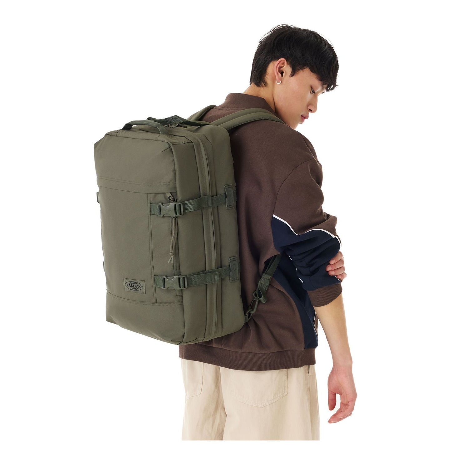 Eastpak Travelpack Handbagage Reistas 51 cm - 42 liter - 51x33x23 cm - monotone khaki