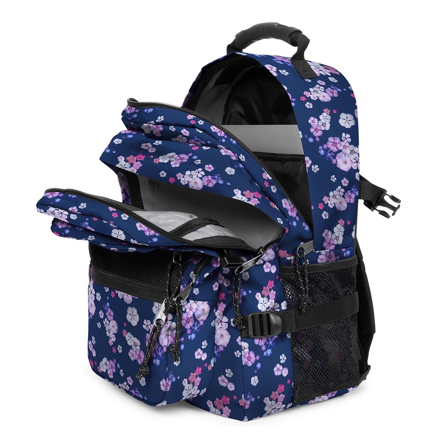 Eastpak Suplyer Rugzak School - 16" laptopvak - floral bloom navy