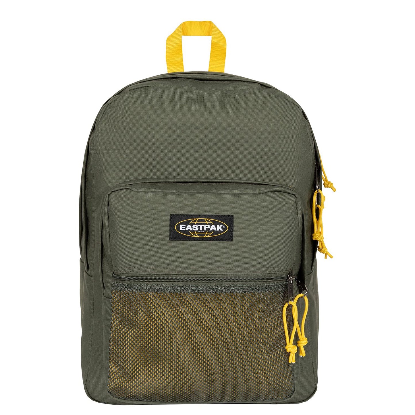 Eastpak Pinnacle Rugzak School kontrast khaki yellow