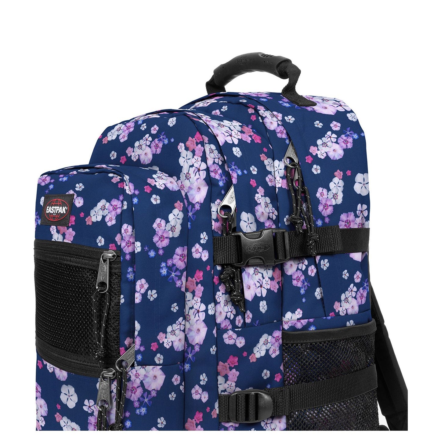 Eastpak Suplyer Rugzak School - 16" laptopvak - floral bloom navy