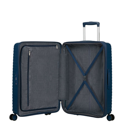 American Tourister Diablast Spinner 68 cm - Uitbreidbaar 81/91 liter - 68x47x31/34 cm - darkwave blue
