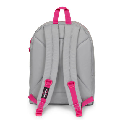 Eastpak Pinnacle Rugzak School kontrast grey pink