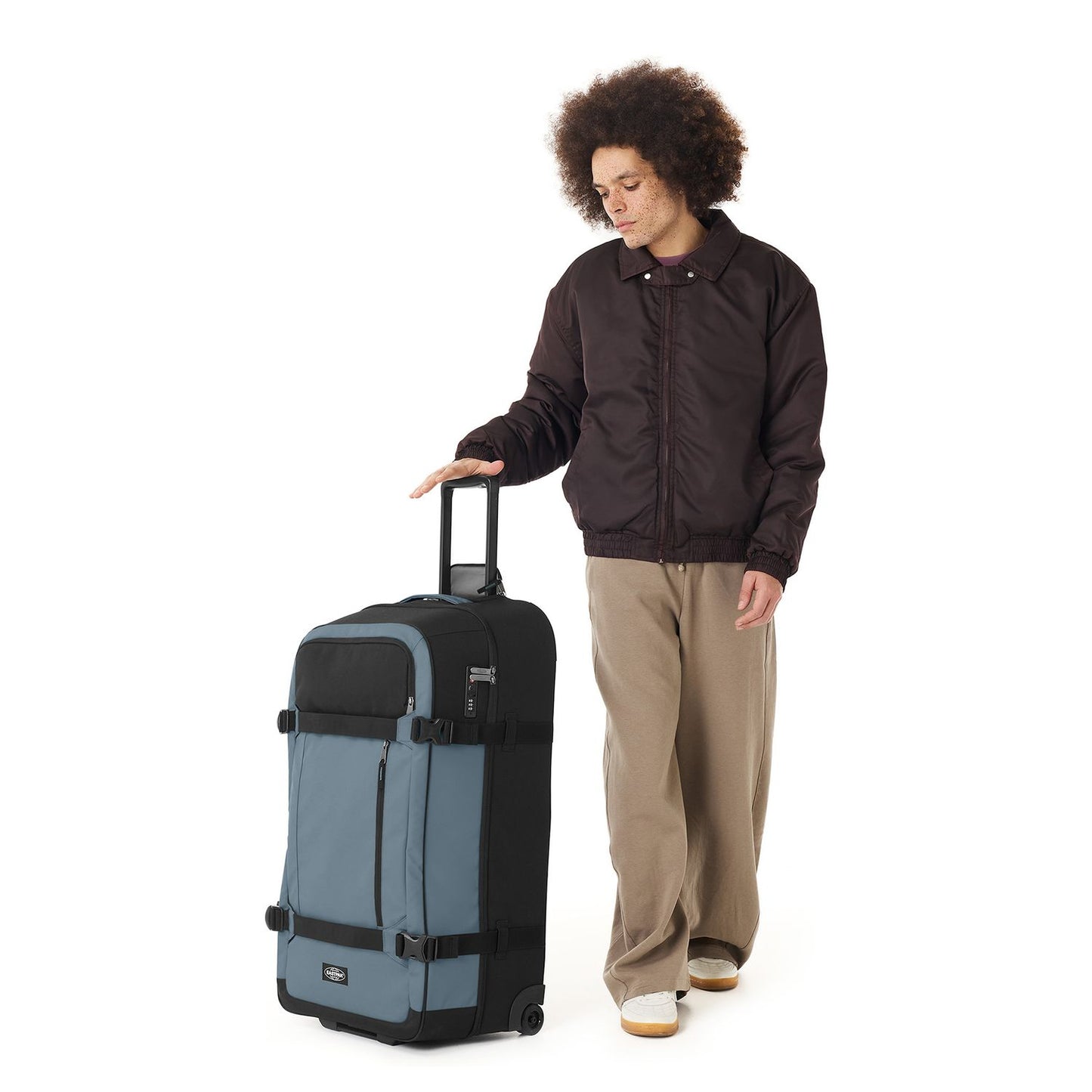 Eastpak Transit'r Pro L Reistas 2 Wielen 82 cm - 105 liter - 82x46x34 cm - blue pro coated