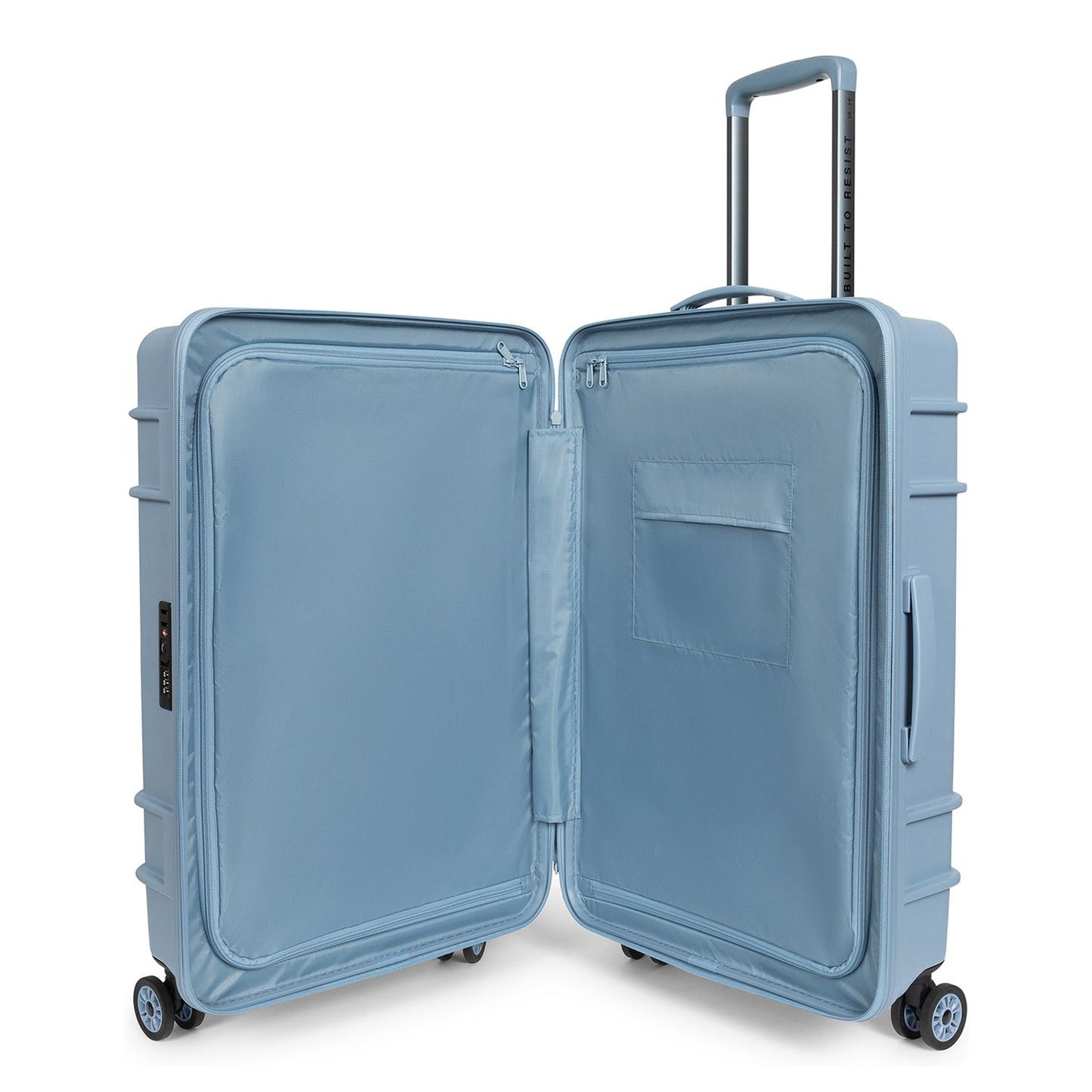 Eastpak Resist'r Zip Handbagage Spinner 55 cm - 38 liter - 55x35x20 cm - monotone blue