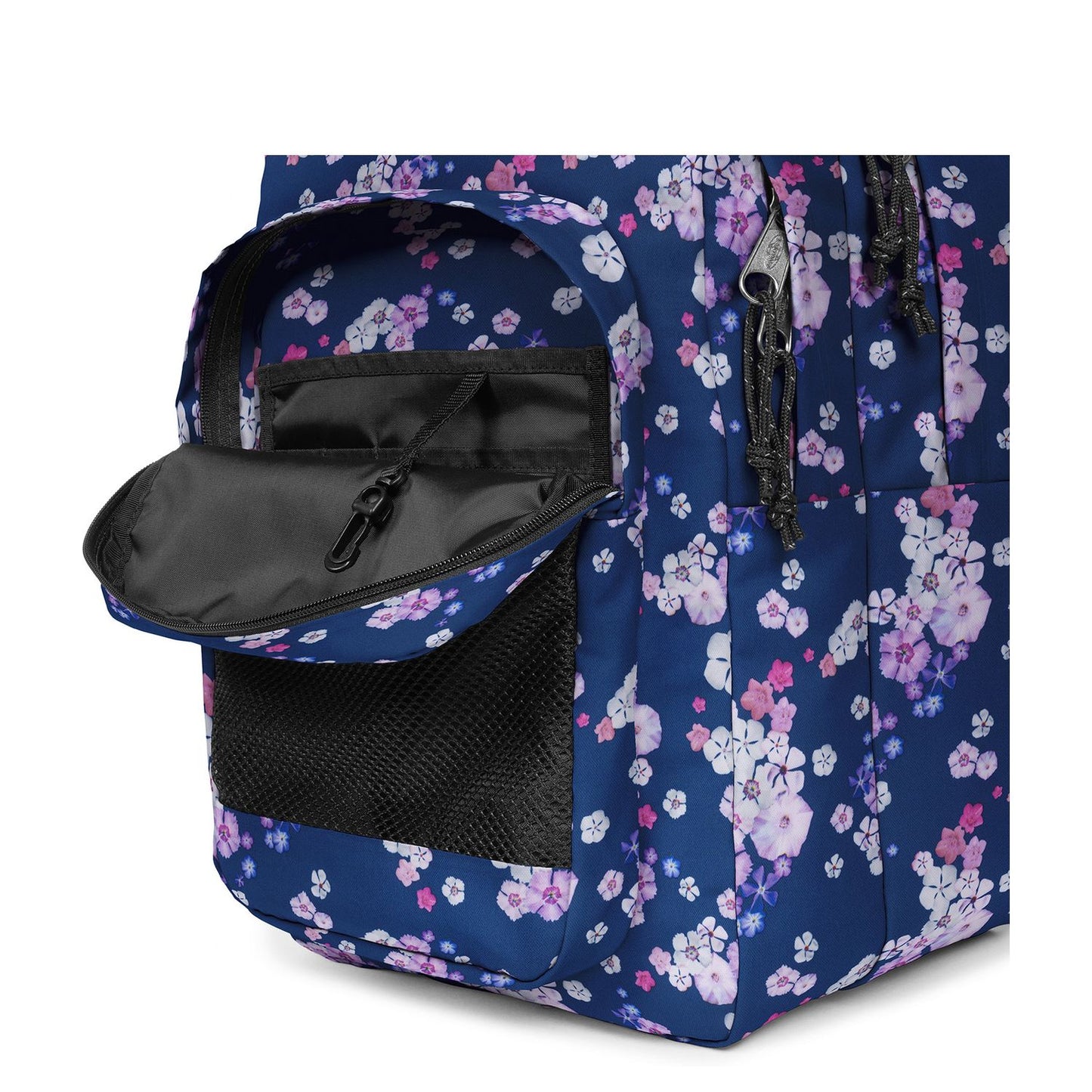 Eastpak Study Buddy Rugzak School - 16" laptopvak - floral bloom navy