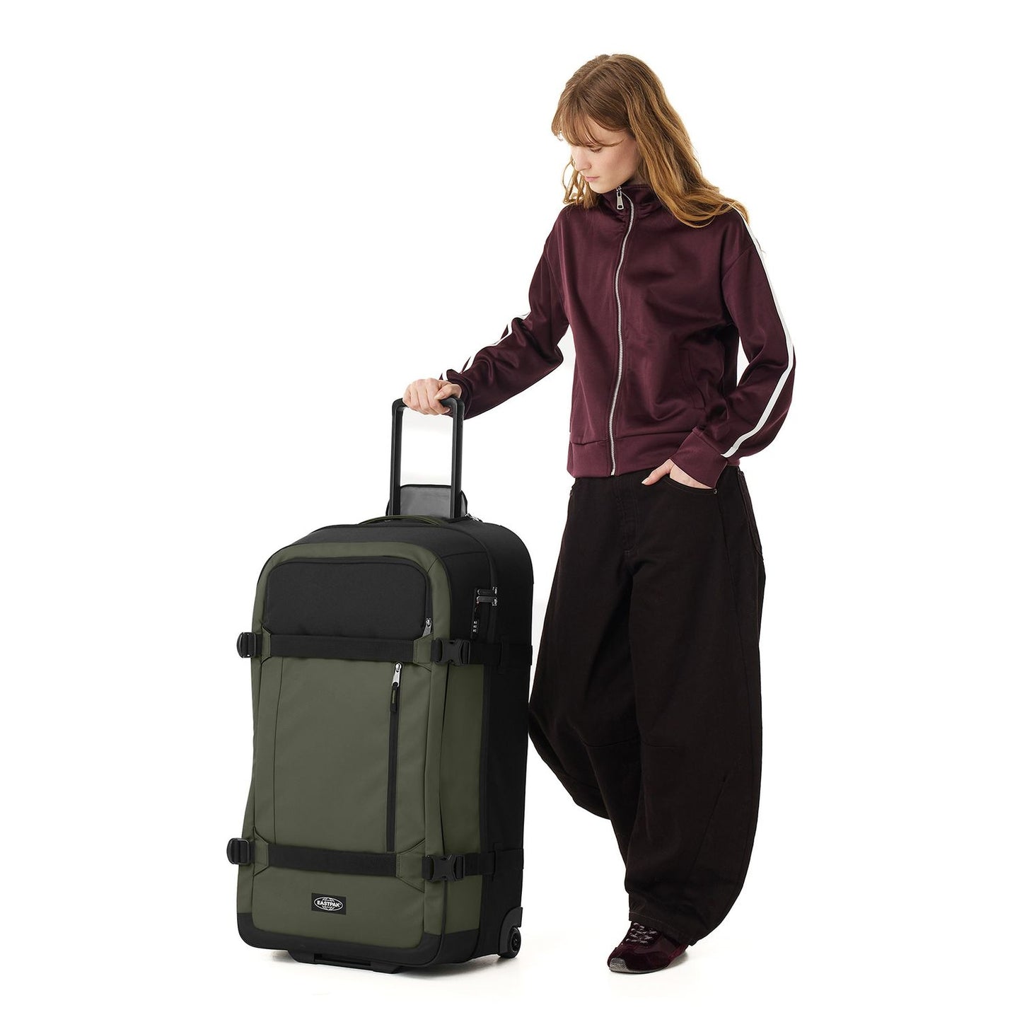 Eastpak Transit'r Pro L Reistas 2 Wielen 82 cm - 105 liter - 82x46x34 cm - khaki pro coated