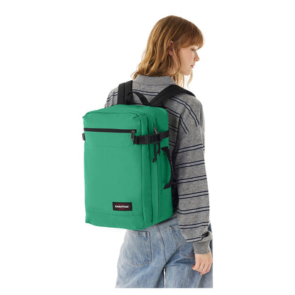 Eastpak Transit'r Pack Handbagage Rugzak 44 cm - 28 liter - 16" laptopvak - 44x27x22.5 cm - shamrock green