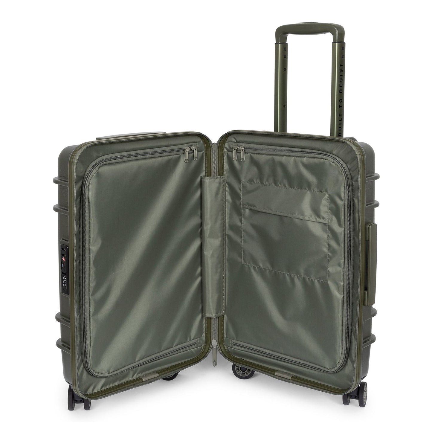 Eastpak Resist'r Zip Handbagage Spinner 55 cm - 38 liter - 55x35x20 cm - monotone khaki