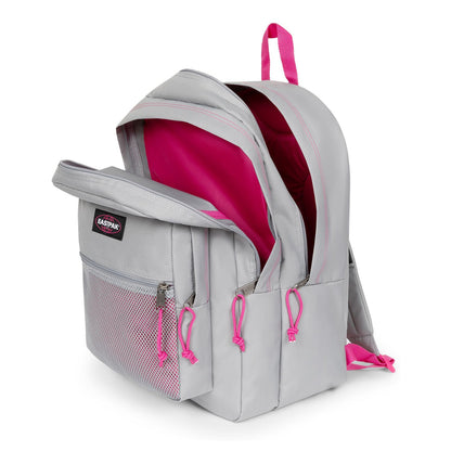 Eastpak Pinnacle Rugzak School kontrast grey pink