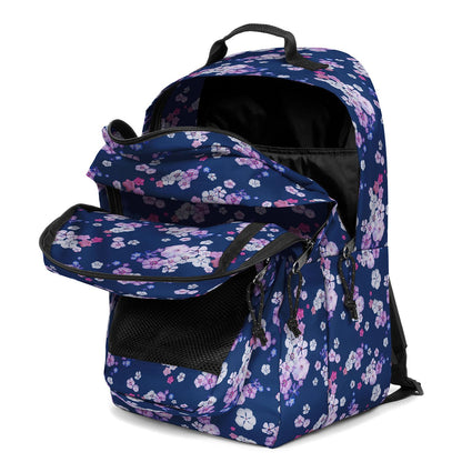 Eastpak Study Buddy Rugzak School - 16" laptopvak - floral bloom navy