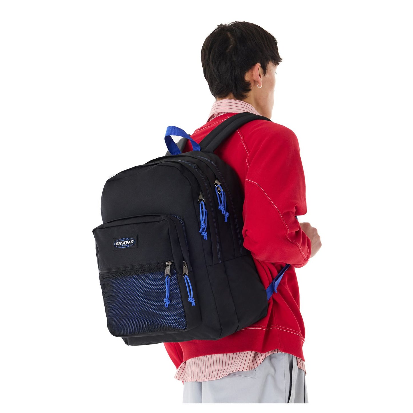 Eastpak Pinnacle Rugzak School kontrast black blue