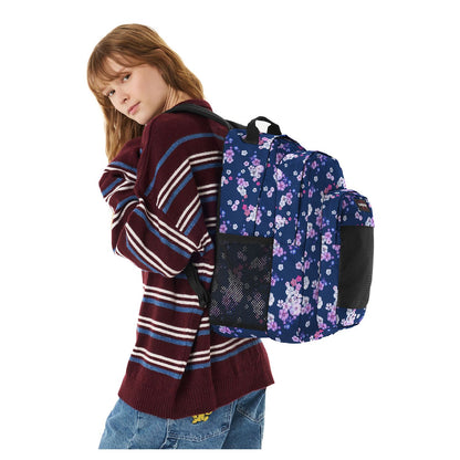 Eastpak Study Buddy Rugzak School - 16" laptopvak - floral bloom navy